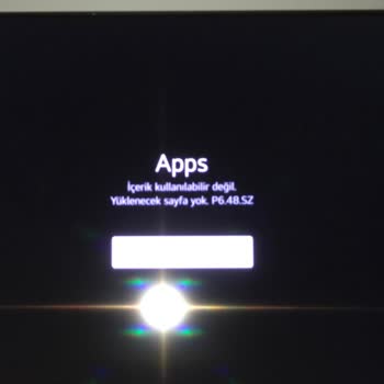Dijitsu 75" 75DW9900 Webos TV Apps Hatası