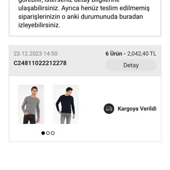 Cacharel (Aydınlı) Kargo Gelmiyor. Çok Zamanınız Yoksa Sipariş Etmeyin