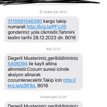 Aras Kargo Setbaşı Çalışanları Saygısız Ve Kargom 10 Gündür Gelmedi