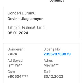 Bir Günde Kargo Ürün Teslimatımın Gerçekleştirilmemesi