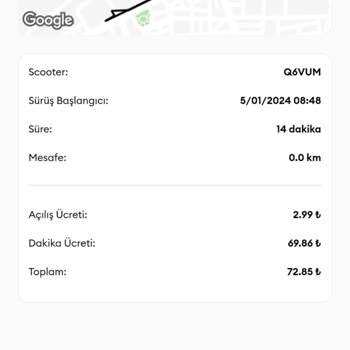 Hop Scooter Uygun Alan Değişikliği