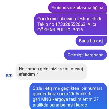 Kids Zonia Aldığım Ürünün Tarafıma Gönderilmemesi Para İadesi İstiyorum