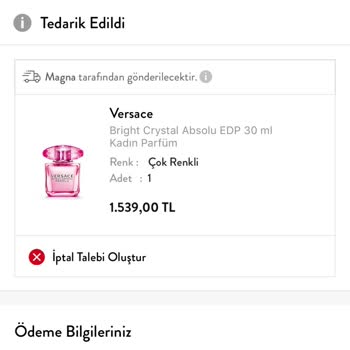 Beymen Siparişimi 1 Haftadır Göndermiyor.