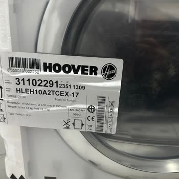Hoover Markası Pişmanlıktır Satış Sonrası Hizmet Sıfır!