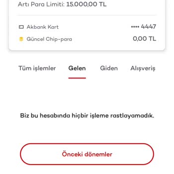 Akbank Artı Para Kullanamıyorum