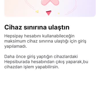 Hepsipay Giriş Hatası Alıyorum