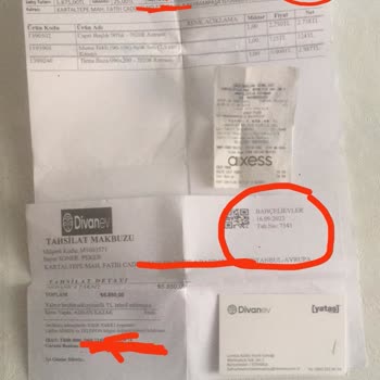 Divanev Ürünüm Teslim Edilmiyor.