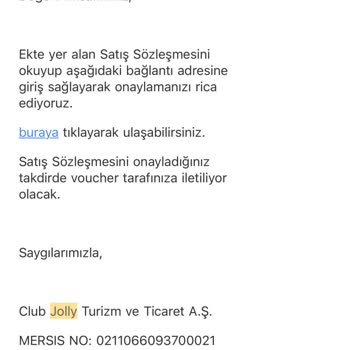 Jolly Tur Kullanılmamış Transfer Ücretini Tahsil Etme Peşinde Kötü Üslupla