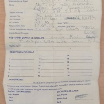 Altus Yetkili Servisin İlgisizliği