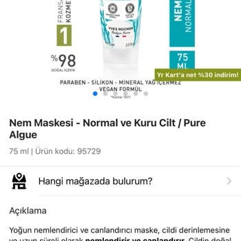 Canpark Yves Rocher Fazla Ödeme Alma İşlemi