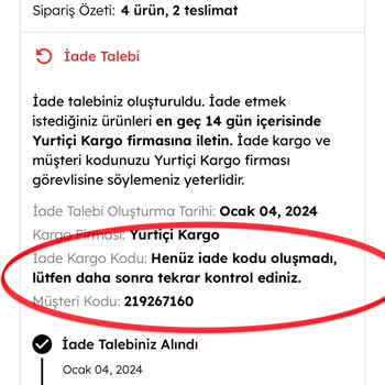 Derimod Ürün İadesinde Zorluk Çıkarıyor