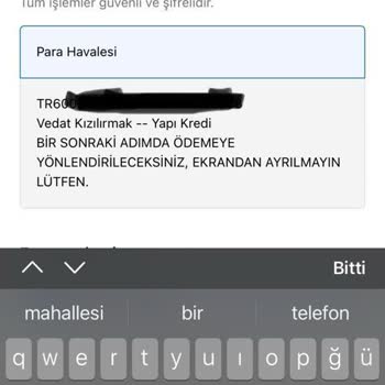 Vanilin Design Ürün Gönderilmeme Şikayeti