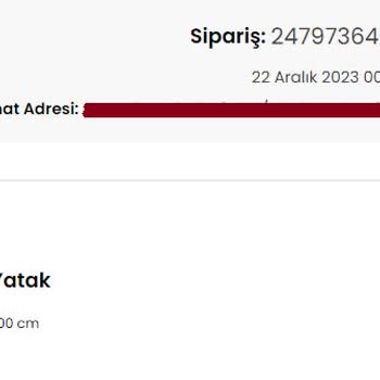 Lova Yatak Siparişim Hakkında Bilgi Alamıyorum
