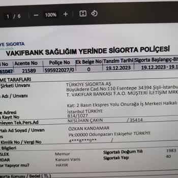 Türkiye Sigorta Turkiye Sigorta Ulaşamamak Ve Çözüm Bulamamam
