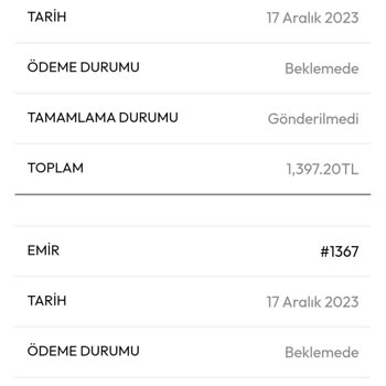 Vanilin Design: Ürün Ve İade Yok!