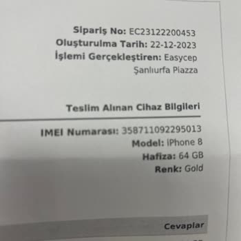 14 Gün Oldu EasyCep Paramı Yatırmadı