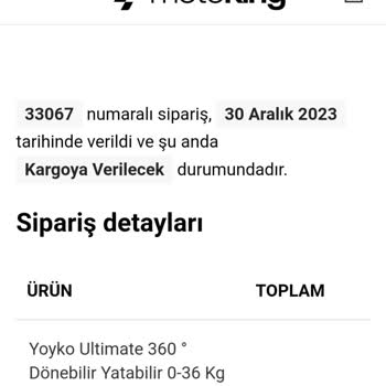 Motoking Fiyat Sorunu