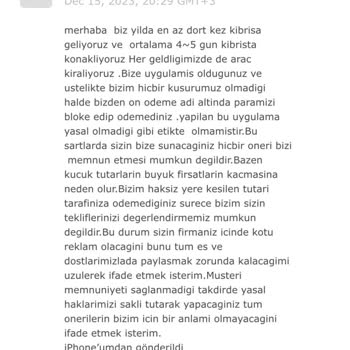 Carla Car Rental Carla Rent A Car Dikkat!