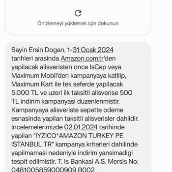 İş Bankası Olmayan Şart Uydurup Kazandığım İndirimi Vermiyor