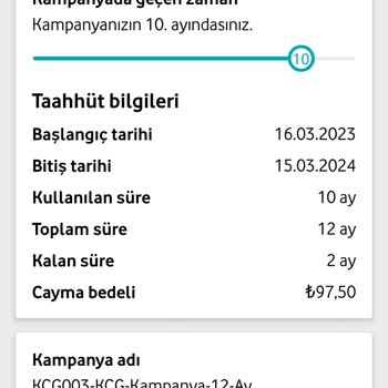 Vodafone Haksızyere Taahhüt Yapıyor
