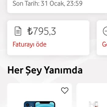 Vodafone Olmayan Faturayı Ödetiyor