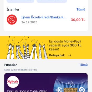 MoneyPay Yükleme Yaptım Çekemiyorum