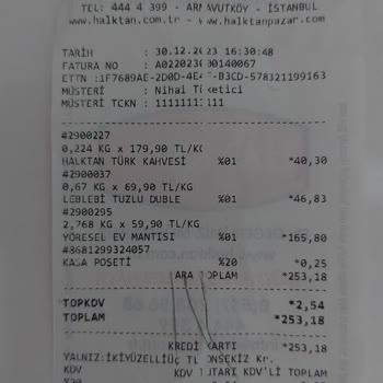 Halktan Kuruyemiş Halktan Mantıda Plastik Parça