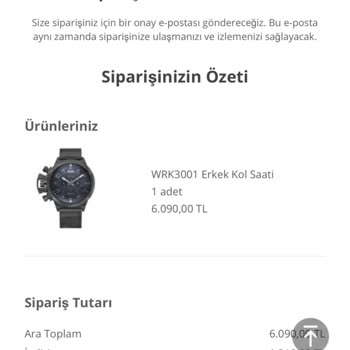 Saat & Saat Siparişi Nerede Bilgi Lütfen