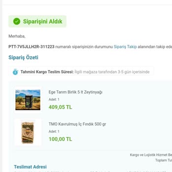 PttAVM Ürün Teslim Edilmedi