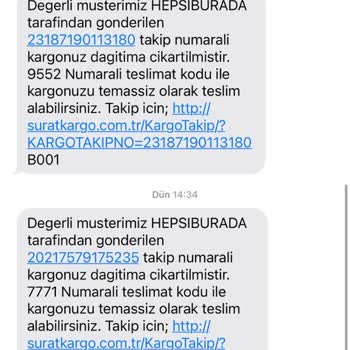 Sürat Kargo Kargocunun Arandık Ama Telefonunuza Ulaşamadık Hikayesi