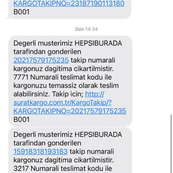 Sürat Kargo Kargocunun Arandık Ama Telefonunuza Ulaşamadık Hikayesi