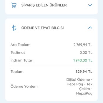 Ebebek Siparişimi İptal Ettiği Halde İade Ücretimi Vermiyor