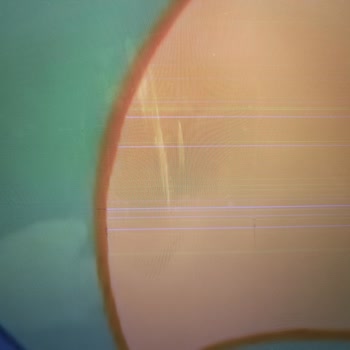 Arçelik TV Ekran Panelin Renkli Çizgiler