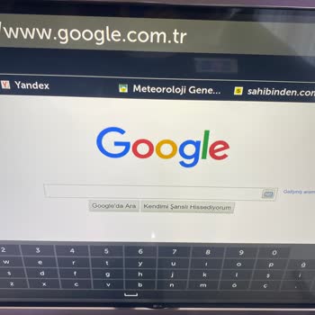 LG TV Web Problemi.