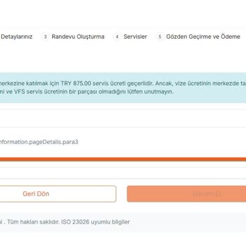 VFS Global Fransa Vize Randevusu Alınamaması Sorunu