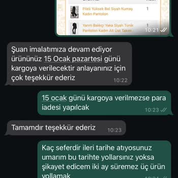 Nare Giyim Ne Paramı Ne De Ürünü Vermiyorlar