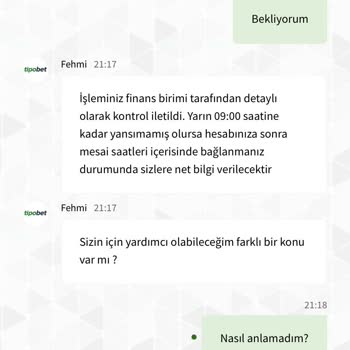 Tipobet 3 Gündür Param Yatırılmadı