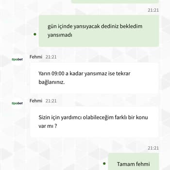 Tipobet 3 Gündür Param Yatırılmadı
