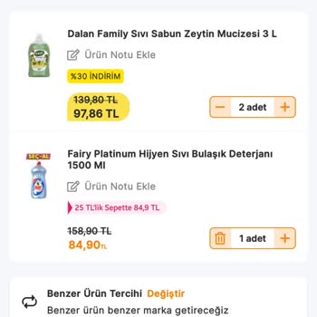 Migros Sanal Market Fiyat Farklılığı