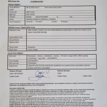 Lenovo Bilgisayar Servis Garanti Mevzuatına Uymuyor