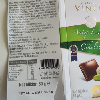 A101 Vince Çikolatamdan Saç Çıktı!