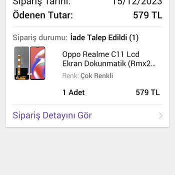 Qudex Technology Telefon Ekranı Şikayetim