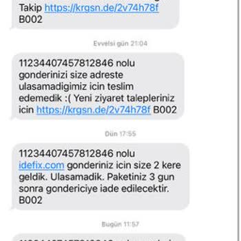 Kargomsende Teslimat Yapmaması İdefix Sipariş İlgisizliği