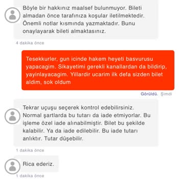 Turna.com Turna Bilet Aldatmacası
