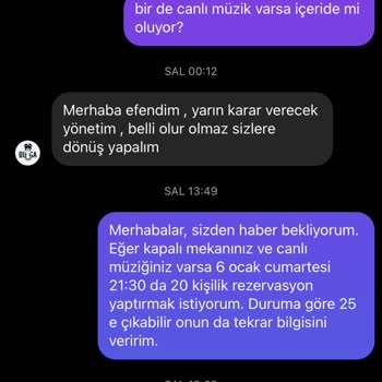 Buga Mavişehir Rezervasyon İptali Ve Üslup Sorunu
