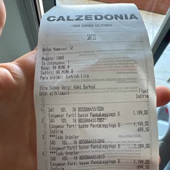 Calzedonia Dikişi Açılan Tayt