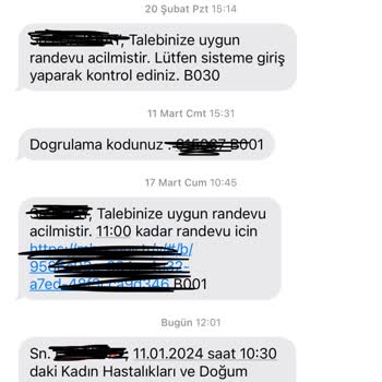 Bursa Yüksek İhtisas Eğitim ve Araştırma Hastanesi Randevumun İptal Edilmesi