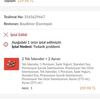 Trendyol Sipariş İptali Ve Paramın Bağlanması!