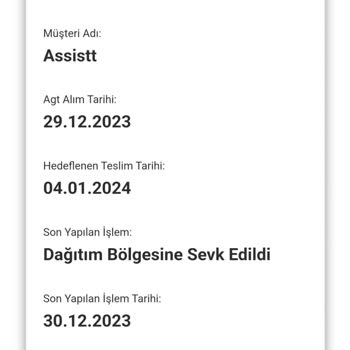 AGT Kurye (aynigunteslim.com) Geciken Kargo Ve İletişim Sorunu Yaşadım