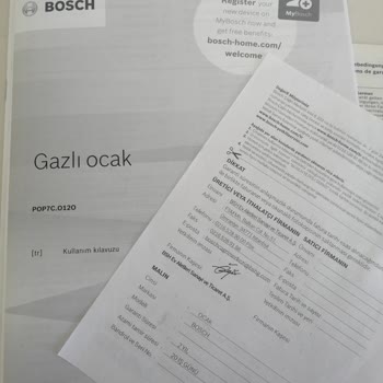 Bosch Garantili Ürüne Arıza Tespiti Ücreti Talep Ediyor